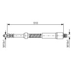 BOSCH Bremsschlauch