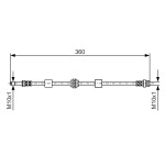 BOSCH Bremsschlauch
