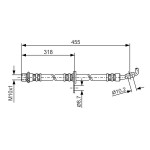 BOSCH Bremsschlauch