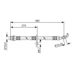 BOSCH Bremsschlauch