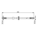 BOSCH Bremsschlauch