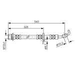 BOSCH Bremsschlauch