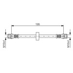 BOSCH Bremsschlauch