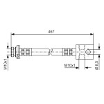 BOSCH Bremsschlauch