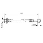 BOSCH Bremsschlauch