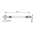 BOSCH Bremsschlauch