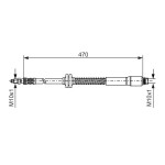 BOSCH Bremsschlauch