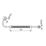 BOSCH Bremsschlauch