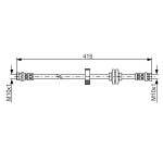 BOSCH Bremsschlauch