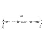 BOSCH Bremsschlauch
