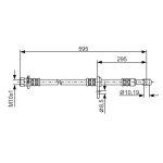 BOSCH Bremsschlauch