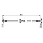 BOSCH Bremsschlauch