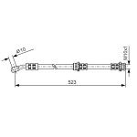 BOSCH Bremsschlauch