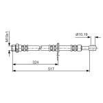 BOSCH Bremsschlauch