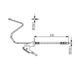 BOSCH Bremsschlauch