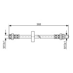 BOSCH Bremsschlauch