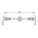 BOSCH Bremsschlauch