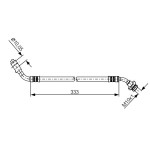 BOSCH Bremsschlauch