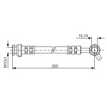 BOSCH Bremsschlauch