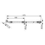 BOSCH Bremsschlauch