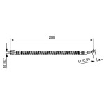 BOSCH Bremsschlauch