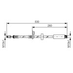 BOSCH Bremsschlauch