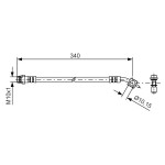 BOSCH Bremsschlauch