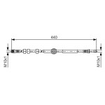BOSCH Bremsschlauch