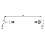 BOSCH Bremsschlauch
