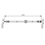 BOSCH Bremsschlauch