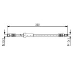 BOSCH Bremsschlauch