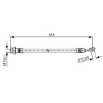 BOSCH Bremsschlauch