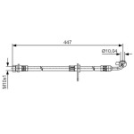 BOSCH Bremsschlauch