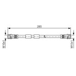 BOSCH Bremsschlauch