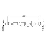 BOSCH Bremsschlauch