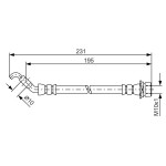 BOSCH Bremsschlauch