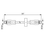 BOSCH Bremsschlauch
