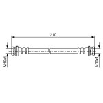 BOSCH Bremsschlauch