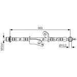 BOSCH Bremsschlauch
