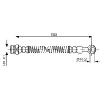 BOSCH Bremsschlauch