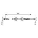 BOSCH Bremsschlauch