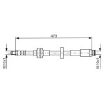 BOSCH Bremsschlauch