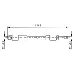BOSCH Bremsschlauch