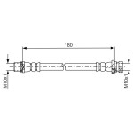 BOSCH Bremsschlauch