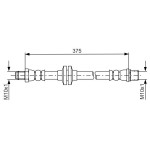 BOSCH Bremsschlauch