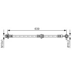 BOSCH Bremsschlauch