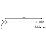 BOSCH Bremsschlauch