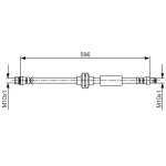 BOSCH Bremsschlauch