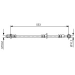 BOSCH Bremsschlauch