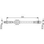 BOSCH Bremsschlauch